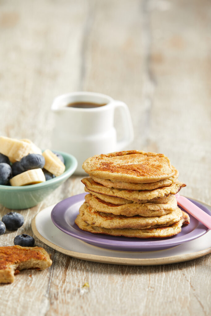 Banana Buckwheat Pancakes